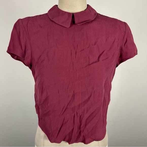 Sunday best Women's Burgundy Top XS - Picture 3 of 9